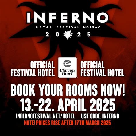 INFERNO METAL FESTIVAL 2025 – day lineup announced – Eternal Terror Live