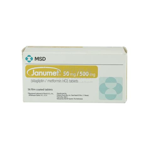 Buy Janumet 50500 56 Tablets Delivered By Pharmazone Pharmacy