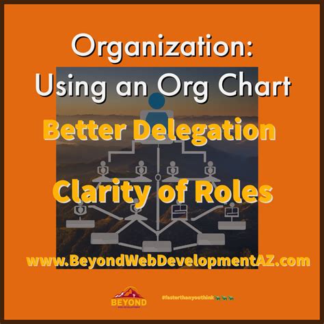 Using an Org Chart - Beyond Web Development