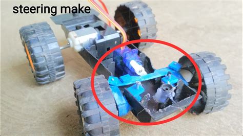 How To Make Steering RC Car With Servo Motor YouTube