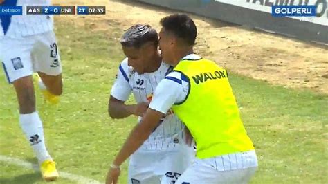 Gol Universitario vs Alianza Atlético EN VIVO Jeremy Canela y golazo