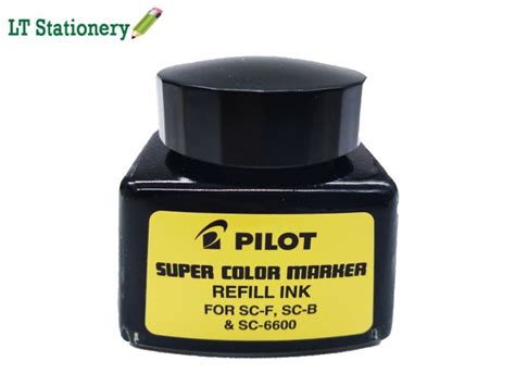 Pilot Super Color Permanent Marker Refill Ink Black 30ml Lazada PH