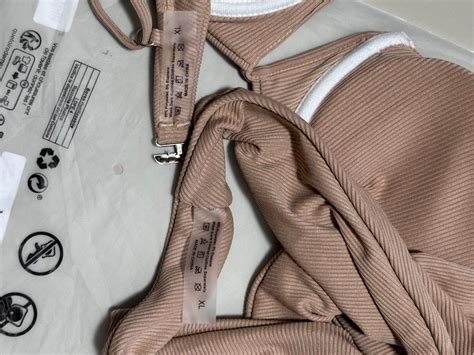 Shein Nude Bikini Set Women S Fashion Swimwear Bikinis Swimsuits On Carousell