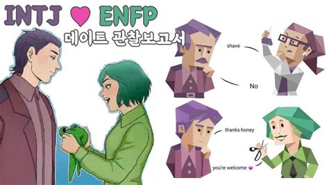 Mbti 최고궁합 Intj♥enfp 데이트 관찰보고서 Youtube