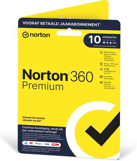 Norton Premium Apparaten Jaar Gb Nederlands