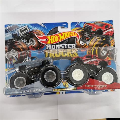 Jual Hot Wheels Monster Trucks Chevy Silverado X Ford Raptor F Hw Kota Denpasar