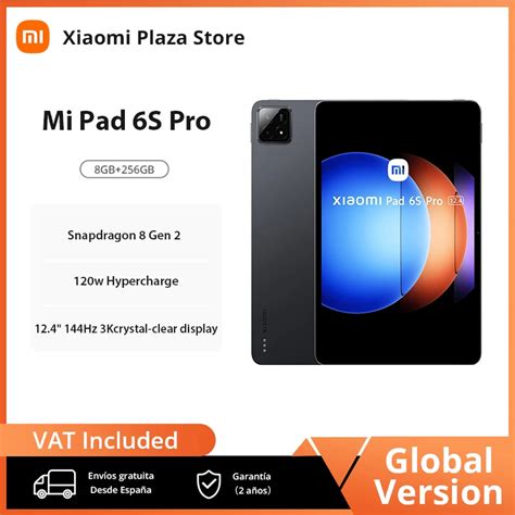 Wersja Globalna Xiaomi Pad S Pro Snapdragon Gen Hyperos Hz