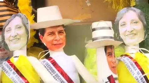 Año Nuevo Piñatas Con Los Rostros De Pedro Castillo Y Dina Boluarte Son Las Más Vendidas Canal N