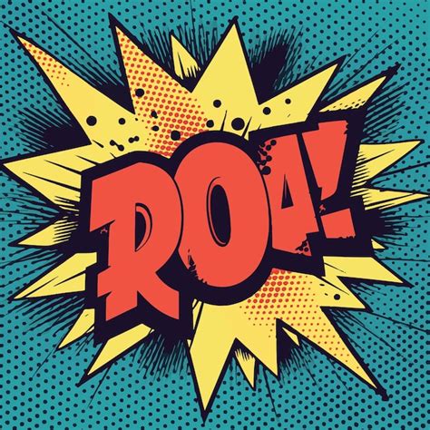 premium vector comic book logo