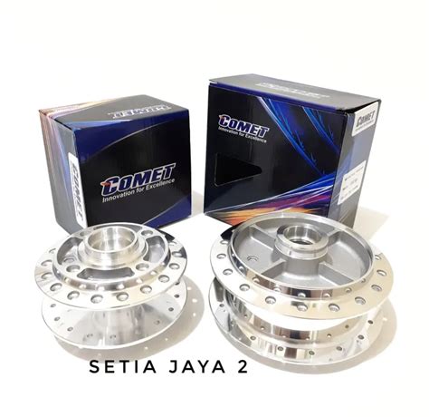 Tromol 1 Set Chrome Depan Belakang Comet Thailand Trombol Supra X 125