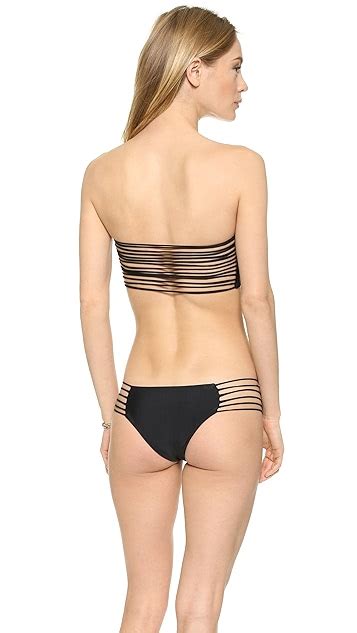 Mikoh Kauai Skinny String Bandeau Bikini Top Shopbop