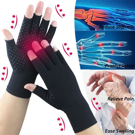 Pares De Guantes De Artritis Para Dolor Guantes De Compresi N Sin