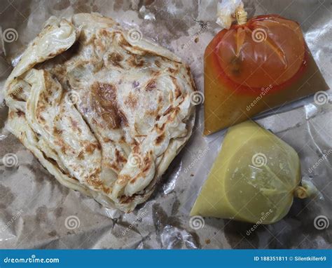 Roti Canai is a Famous Malaysia Breakfast Stock Image - Image of famous ...