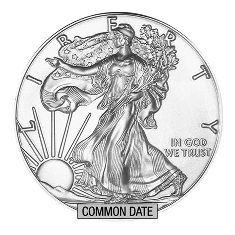 1 oz American Silver Eagle Coin (Common Date) - Buy Online at GoldSilver®