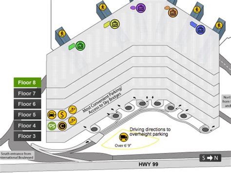 Seattle International Airport Map China Map Tourist Destinations