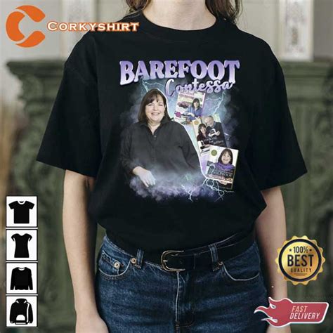 Vintage Inspired Barefoot Contessa Cooking Book TV Show Shirt - Corkyshirt