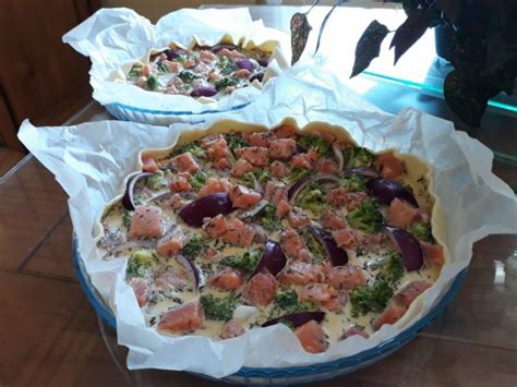 Quiche Saumon Brocoli Captain Slip Blog Culinaire Confr Rie Du