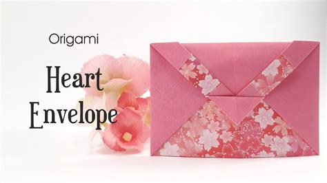 Origami Heart Envelope How To Make An Easy Heart Envelope Tutorial