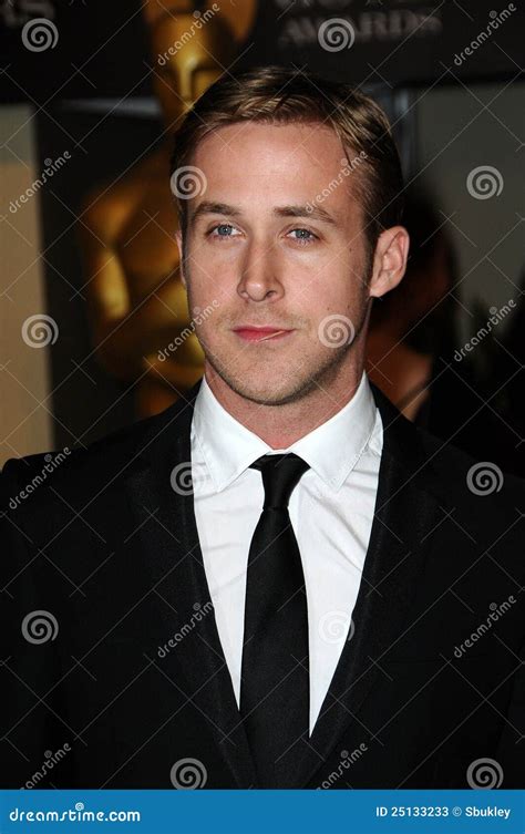 Ryan Gosling Photo Stock éditorial Image Du Oison Récompenses 25133233