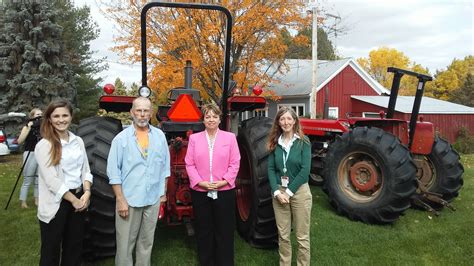 Farmers Thank Ritchie For Support Of Program That Outfits Tractors With