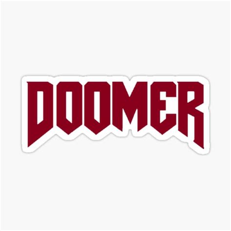 Doomer Sticker For Sale By Nasser123 Redbubble