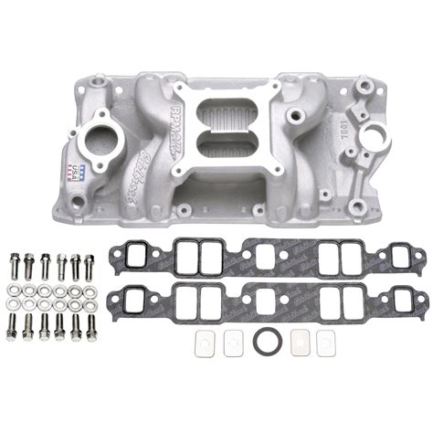 Car And Truck Intake Manifolds Auto Parts And Accessories Edelbrock Performer Rpm Air Gap Intake