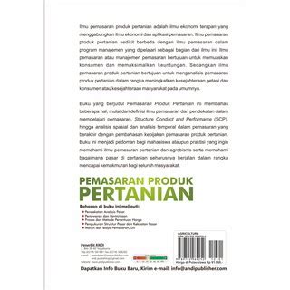 Jual Buku Pemasaran Produk Pertanian Kategori Kultur Shopee Indonesia