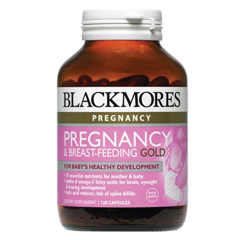 Buy Blackmores Pregnancy And Breastfeeding Gold Capsules Online At