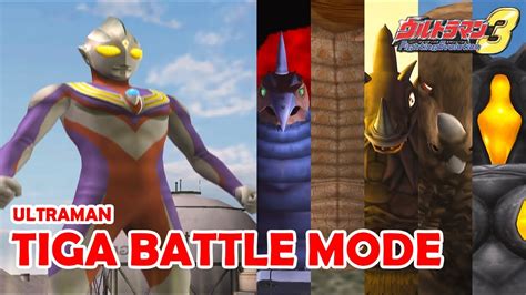 Ultraman FE3 Ultraman Tiga Battle Mode 3 1080p HD YouTube