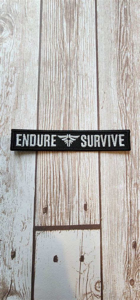 In Stock Now 4 Glow Endure Survive Fireflies Survivor The Last Of Us