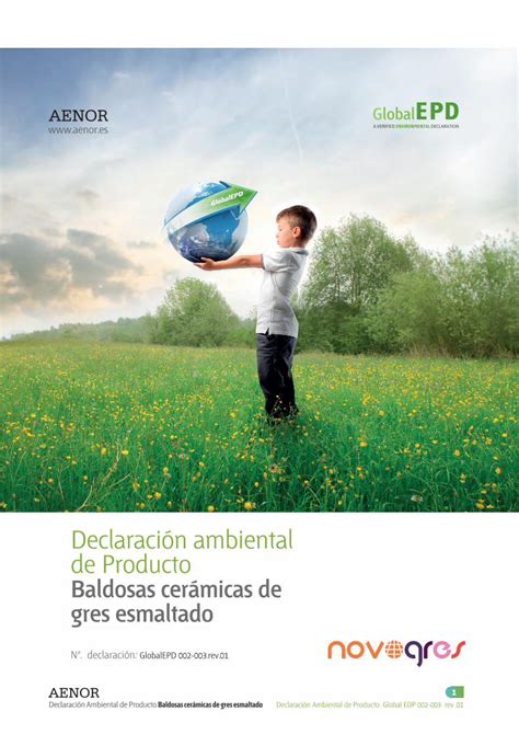 PDF Declaración ambiental de Producto Baldosas cerámicas de