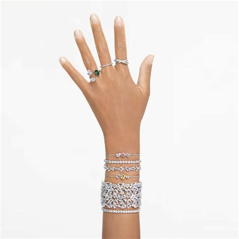 Bracelet Femme Swarovski Mesmera W Whi Rhs M Sur Bijourama