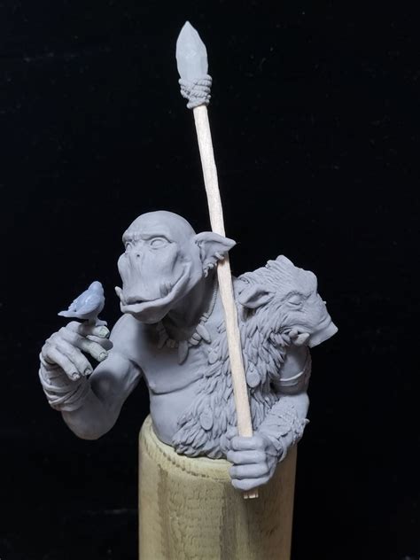 Tribal Orc By Fungels Putty Paint