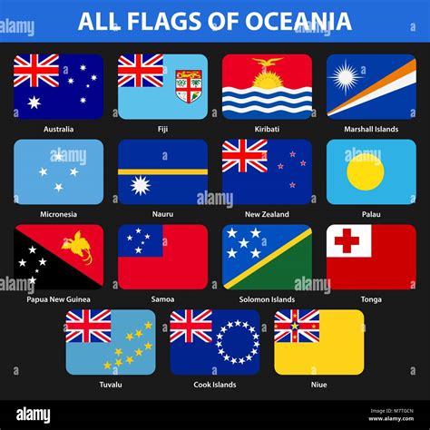 Flags of oceania hi-res stock photography and images - Alamy