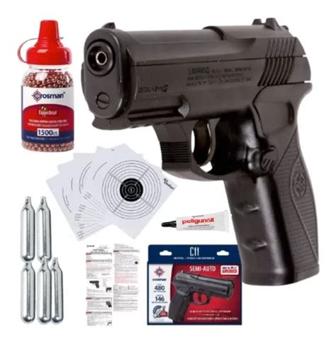 Crosman C11 Co2 12g 4 5mm Bb Gun 177 Bbs Paquete Xchws C Cuotas Sin