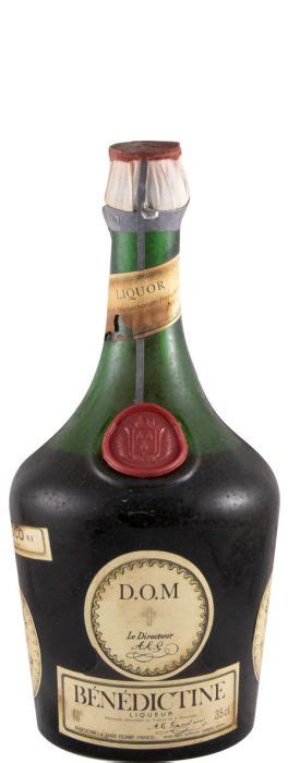 Licor B N Dictine D O M La Bouteille Du Couple