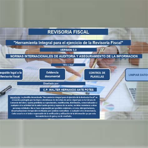 Herramienta Integral Para El Ejercicio De La Revisoría Fiscal Versión 5