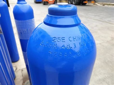 6m3 Oxygen Cylinder 40L Oxygen Cylinder Tped En ISO9809 3 Standard