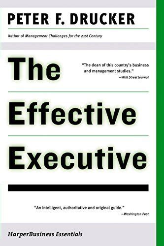 The Effective Executive By Peter F Drucker Pdf Download Lifefeeling