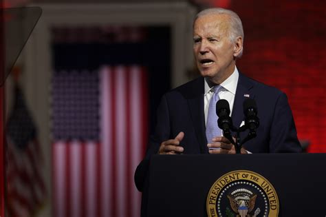 Sounding the alarm on extremism, Biden says ‘MAGA Republicans’ pose