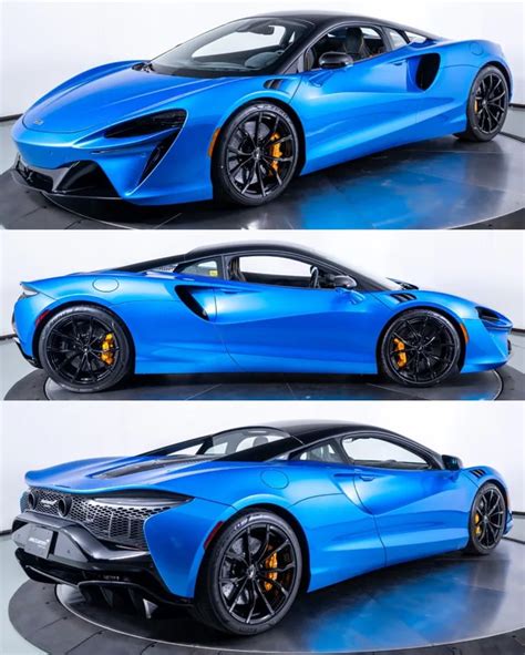 2023 McLaren Artura Shown In MSO Ludus Blue Price 264 430 Bh