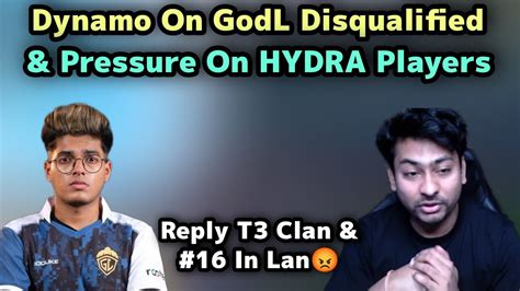 Dynamo On GodL Disqualified Pressure On Hydra Players Reply Haters