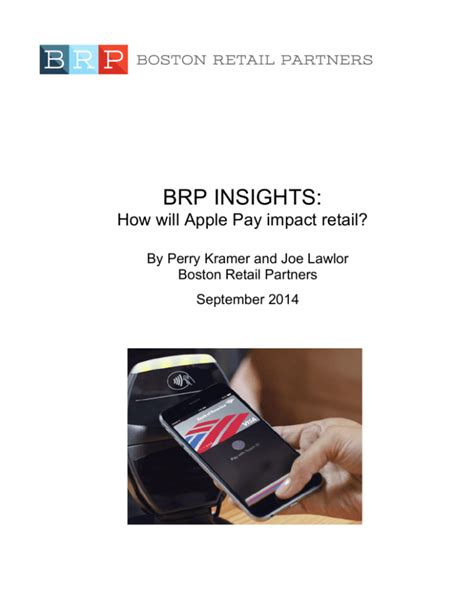 Brp Insights Boston Retail Partners