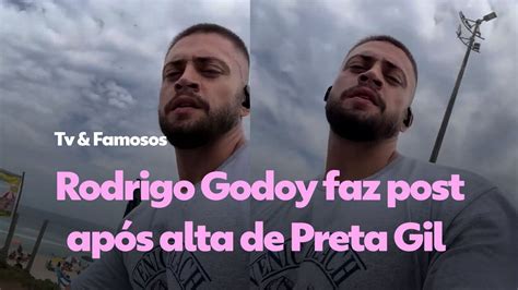 Vídeo Ex Marido de Preta Gil Rodrigo Godoy faz post após anúncio de