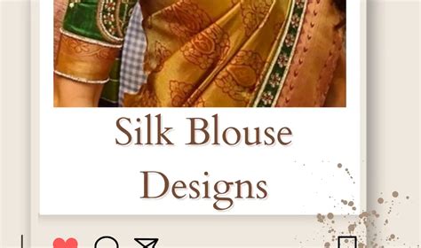 Top 10 Latest Pattu And Silk Blouse Designs In 2024 Sizesavvy