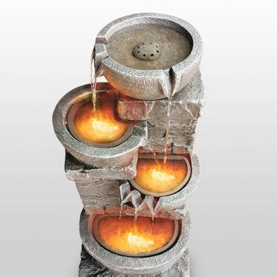 Our Functional And Stylish Cascading Bowls And Stacked Stone