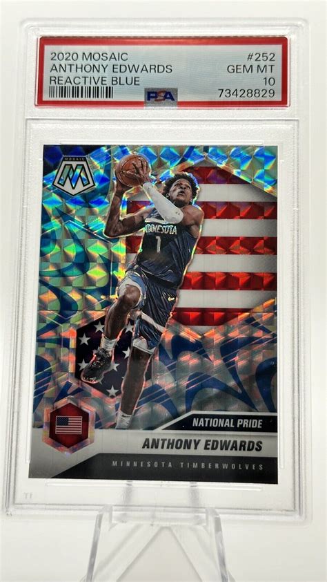 Anthony Edwards Mosaic National Pride Reactive Blue Price