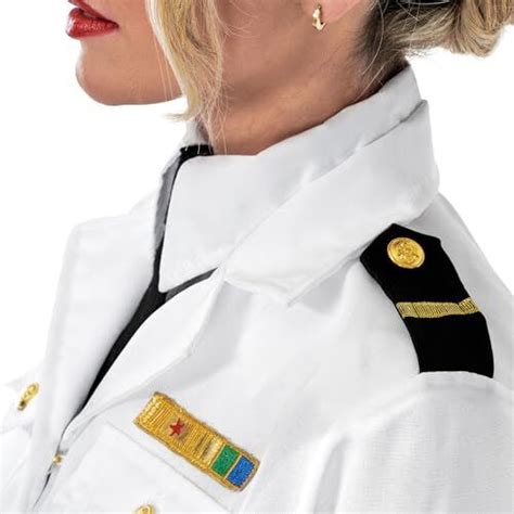 Fun Shack Boat Captain Costume Women Navy Costume For Women Womens