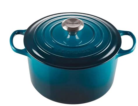 Le Creuset Signature Br Ter Rund Cm L Deep Teal Ab