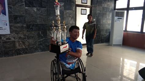 Juara Umum Pekan Paralympic Provinsi Peparprov Sumsel Ini